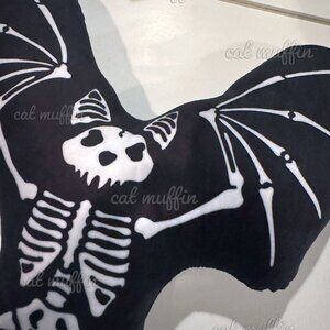 KILLSTAR VICTOR SKELETON BAT PILLOW - HALLOWEEN HTF!!!